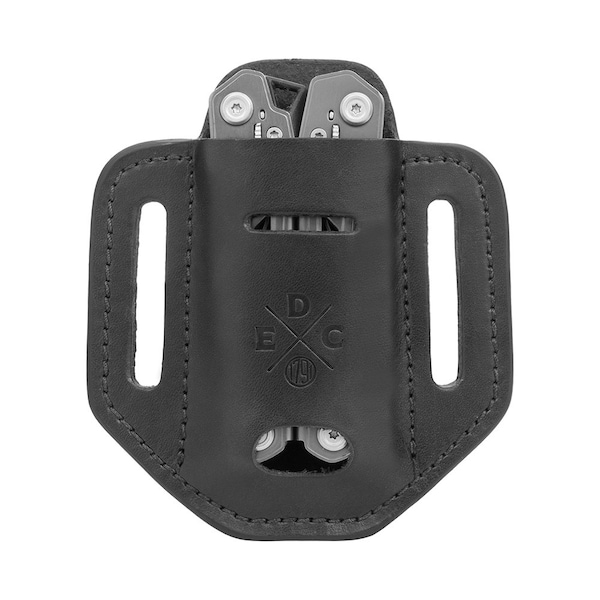 Leather Sheath for L/XL Multitool & Easy-Slide Belt Attachment